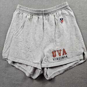 UVA Shorts Virginia Womens Medium Gray Sweats Lounge Sports